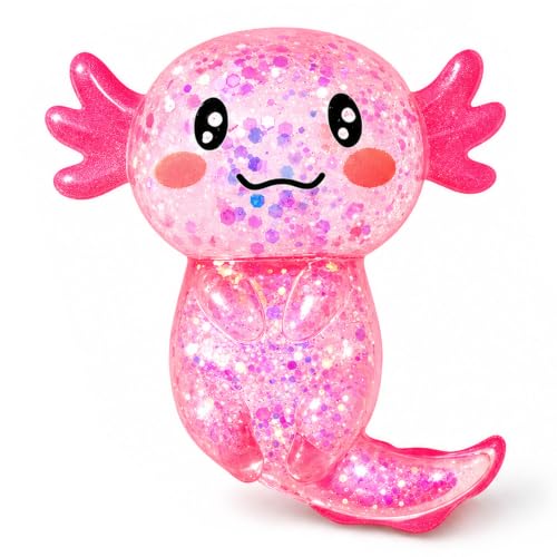 Sezua Glitter Axolotl Squishy