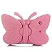 Feitenn 6453661 Kids Lightweight 3d Cartoon Butterfly Eva Shockproof Drop Proof Stand Case for Ipad Mini / Mini 2 / Mini 3/ Mini 4 Case (Pink)