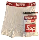 LBY Supreme White with RED Lable Underwear Boxer Size M Single Pack Hanes Sales