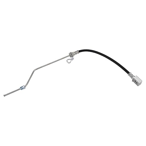 TRQ Rear Left Brake Hose Drivers Side Compatible with 2004-2008 Ford F-150 2006-2007 Lincoln Mark LT