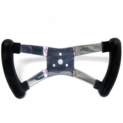 Amazoncom Polished Aluminum Butterfly Steering Wheel