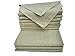 GFI LINEN CLUBS Flax Linen Cotton Cloth Dinner Napkin - 18x18 - Natural, Premium Napkins with Metered Corners, Pack of 12, Reusable, Soft and Durable, Dining, Kitchen, Parties, Weddings