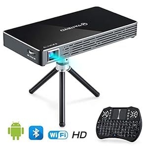 Vankyo Passport M50 Dlp Smart Mini Portable Projector 100 Ansi Lumens W Andriod 7 1 Os Pre Installed Wifi Hdmi Usb Micro Sd Ports Free Mini