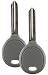 Discount Keyless Pair of Replacement 4D 64 Texas Encrypted Y160-PT Transponder Keys Compatible with Chrysler, Dodge, and Jeep Vehicles