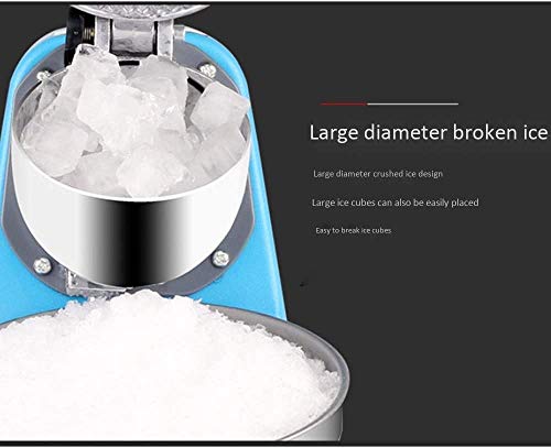 LIBOYUJU Ice Crusher Gewerbe rasierte Eismaschine Haushalts Kleine Elektro-EIS-Crusher Ice Press Milk Tea Shop Smoothies – Bild 3