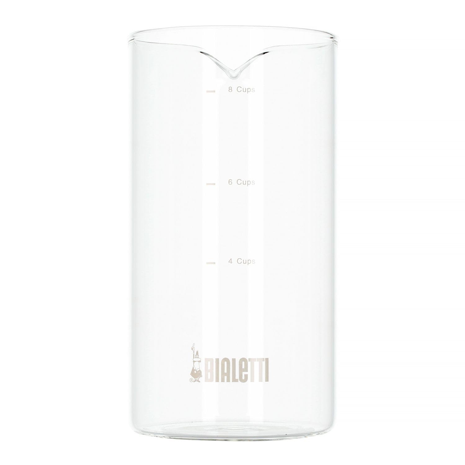 Bialetti 3240 Caffettiera Spare Glass 1 Litro 8 Tazze, Trasparente, Altro