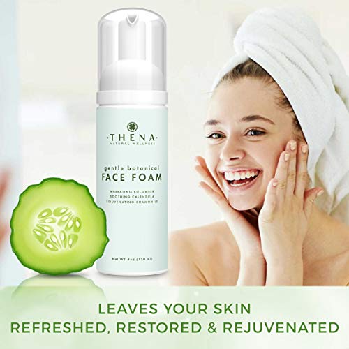 Vegan Face Wash Organic & Natural Skin Care Hydrating Facial Cleanser