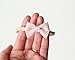 Baby Bow Set of 3 on Nude Nylon Headband - Felt & Leather (Best Sellers)