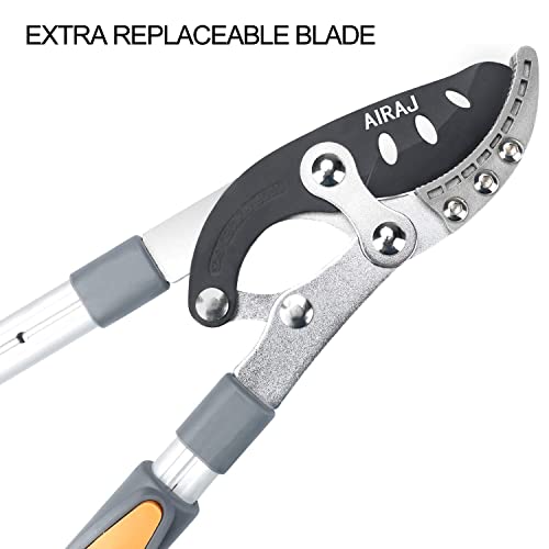AIRAJ 27-41" Anvil Loppers for Tree Trimming Heavy Duty, Tree Branch Cutter photo 11