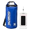 Gecko-Equipment-Waterproof-Dry-Bag-Roll-Top-Dry-Compression-Sack-Designed-to-Keep-Your-Gear-Dry-Include-Phone-Dry-Bag-Perfect-for-Kayaking-Boating-Canoeing-Fishing-Rafting-Beach-and-Camping
