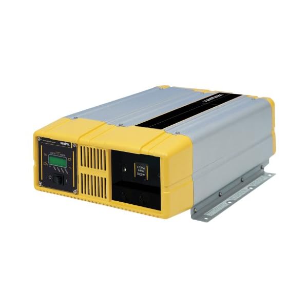 Xantrex-806-1851-PROsine-1800-24V-Power-Inverter-with-AC-Hardwire-Terminal-Strip-1800-watt-inverter-2900-watt-surge-capability-Removable-LCD-display-can-be-mounted-remotely-for-control-and-monitoring