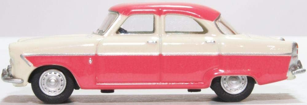 Oxford Diecast Ford Zodiac Mkii Ermine White And Pink, White,pink - Image 3