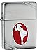 Zippo 1935 Replica Windy Collectible of the Year Pocket Lighter, Brushed Chrome