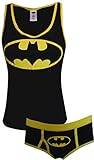 DC Comics Batman Ribbed Tank W/Boy Brief Panty Set (Medium)
