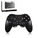 TPLGO Wireless Controller for PS3 Controller, Blutooth Double Shock Sixaxis Remote Gamepad for Sony PS3 Playstation 3 with 6 Feet Charging Cable