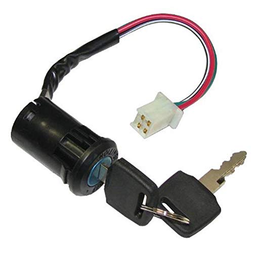 Amhousejoy Ignition Key Switch for 50cc 70cc 90cc 110cc 150cc 200cc 250cc Chinese ATV Quad