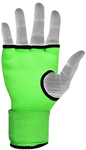 EMRAH PRO Training Boxing Inner Gloves Hand Wraps MMA Wraps Mitts - X (Green, X-Large)