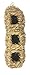 Lantern Hill Small Bird Roosting Condo/Birdhouse, Handwoven Grass, Three Stories