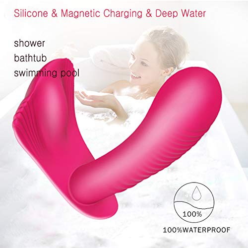 Manual Wand Massager Sticks Remote Control Heating Sports Personal Massager Multi-Speeds Body Massager Waterproof Silicone Vibrantor 10 Speeds Silent Rechargeable