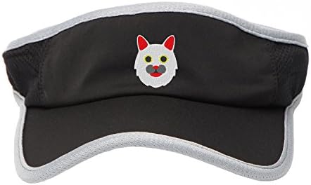 Maggie Duncan Waterproof Golf Hat Embroidery Turkish Angora Cat Face For Men and Women