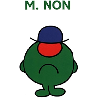 Monsieur Non (Collection Monsieur Madame) (French Edition) book cover