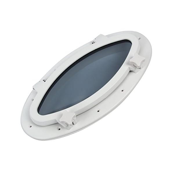 Amarine-made-Boat-Yacht-Elliptical-Oval-Opening-Portlight-Porthole-16-X-8-58-Replacement-Window-Port-Hole-ABS-White-Tempered-Glass