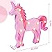 Pink Unicorn LED Night Light for Kids Gifts Unicorn Party Supplies Marquee Sign LED Lamp for Nursery, Girls Bedroom, Shelf Decoration, Wall Decor, Baby Shower Gift, Unicorn Party, Boys Girls Birthday