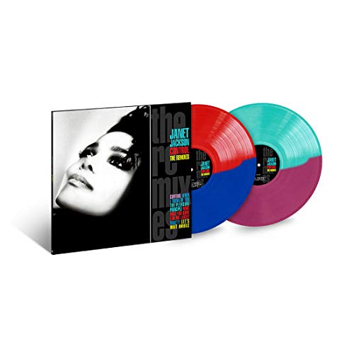 Album art for Control: The Remixes (Exclusive Mulit-Colored Double Vinyl) by Janet Jackson