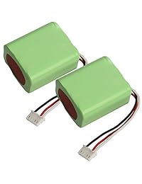 [2 x Pack] Batería de repuesto para IROBOT Braava 380T batería para Braava 380, menta 5200 Ni-MH 7,2 V 3000 mAh