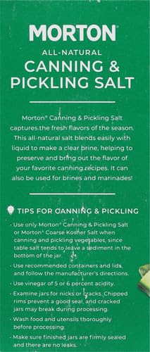 MORTON CANNING & PICKLING SALT, 4 POUNDS