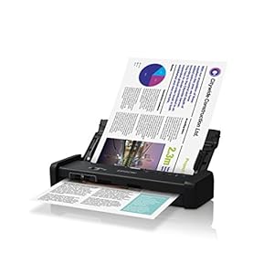Epson DS-320 Mobile Scanner with ADF: 25ppm, TWAIN & ISIS Drivers, 3-Year Warranty