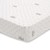 Cotton Bedding for Baby Crib Sheets - Toddler Bedding Fitted 100% Cotton with Modern Print