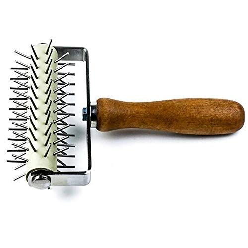 Pizza Hole Puncher,Stainless Steel Cake Pie Pizza Cookies Bread Pastry Dough Docker Needle Roller Wheel Hole Punch Baking Tool - Thumbnail 6