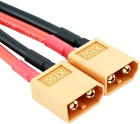 BDHI 3pcs XT60 Parallel Battery Connector 2-Male to 1-Female Adapter Cable for RC Multicopter Quadcopter(BDHI-31) - Image 5