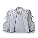 Gitta Ideal Designer Waterproof Carry Diaper Backpack 5 piece/Changing Mat Grey