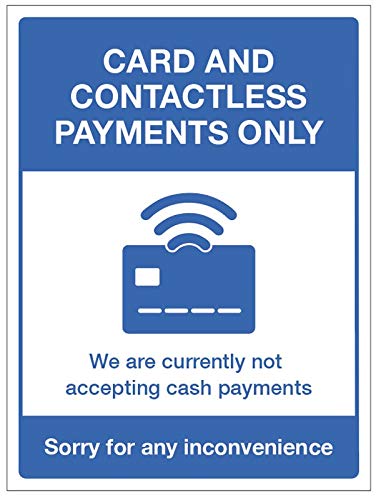 Card and contactless payments only
