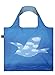 LOQI Museum Rene Magritte's The Promise Reusable Shopping Bag, Blue