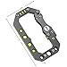 WINGOO Stainless Steel Key Chain Quickdraw Carabiner Anti-lost Key Chain Climbing Carabiner Backpack Buckle (Green)