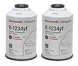 DiY Parts Honeywell R1234YF AC Refrigerant for Mobile Systems Solstice HFO-1234YF (2) 8oz Cans