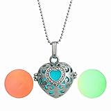 1 X Newly Fashion Teardrop Necklace - Glow in the Dark Pendant Steampunk Fairy Magical