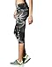 Champion Women's Marathon Performance Capri Legging, Dada Grey Glitch, Medium