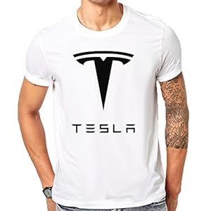 Cars Tesla Logo T-Shirt Men’s Classic T-Shirt
