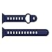Watch Band 20mm for Apple Watch Series 4 40mm, Meidexian888 Goose Egg Buckle Two-Color Silicone Strap Quick Release Adjustable Size (Navy)thumb 4