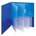 Smead Campus.org Poly Subject File Folder, 10 Pockets, Letter Size, Assorted Colors (89203)