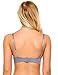 Ekouaer Women's No Side Effects Full Coverage Underwire Bra,Lace Gray,38B