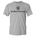 Smith Men's And Wesson Logo Short Sleeve T-Shirt - 13Sws001-Cht