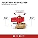 Flextron FTGV-12F12F Gas Ball Valve, 1/2 x 1/2-Inch