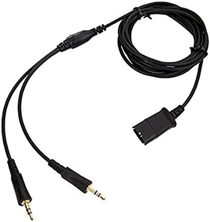HPPFOTRS Pc Cable Adapter Voice Card To Plantronics Headset