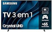 Smart TV Crystal 65" 4K UHD Samsung CU8000 - Alexa built in, Samsung Gaming Hub, Painel Dynamic Crystal 