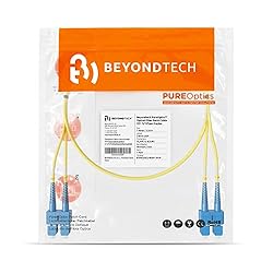 BEYONDTECH SC to SC Fiber Patch Cable Single Mode